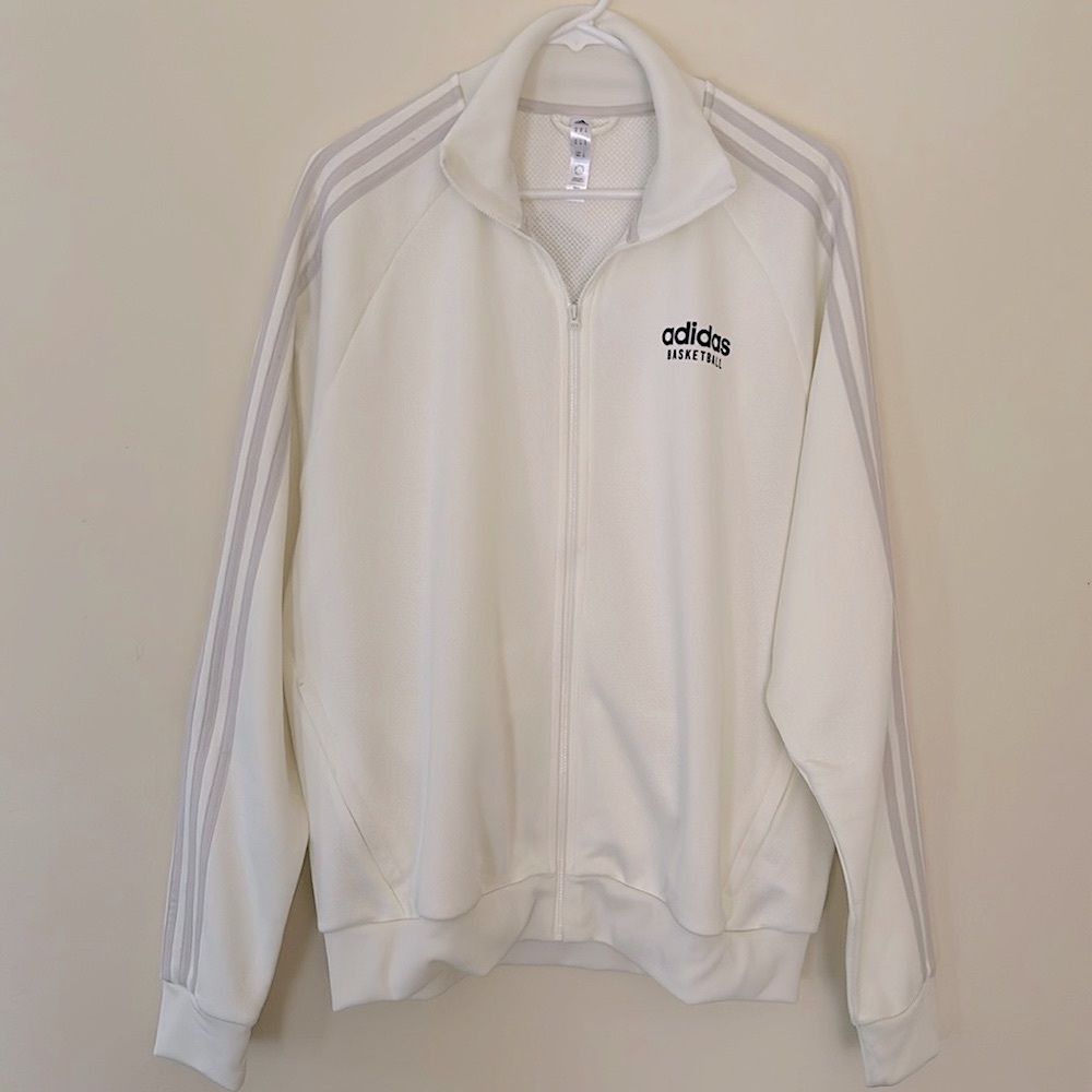 ADIDAS Basketball Select Zip Up Jacket, NWOT!!
